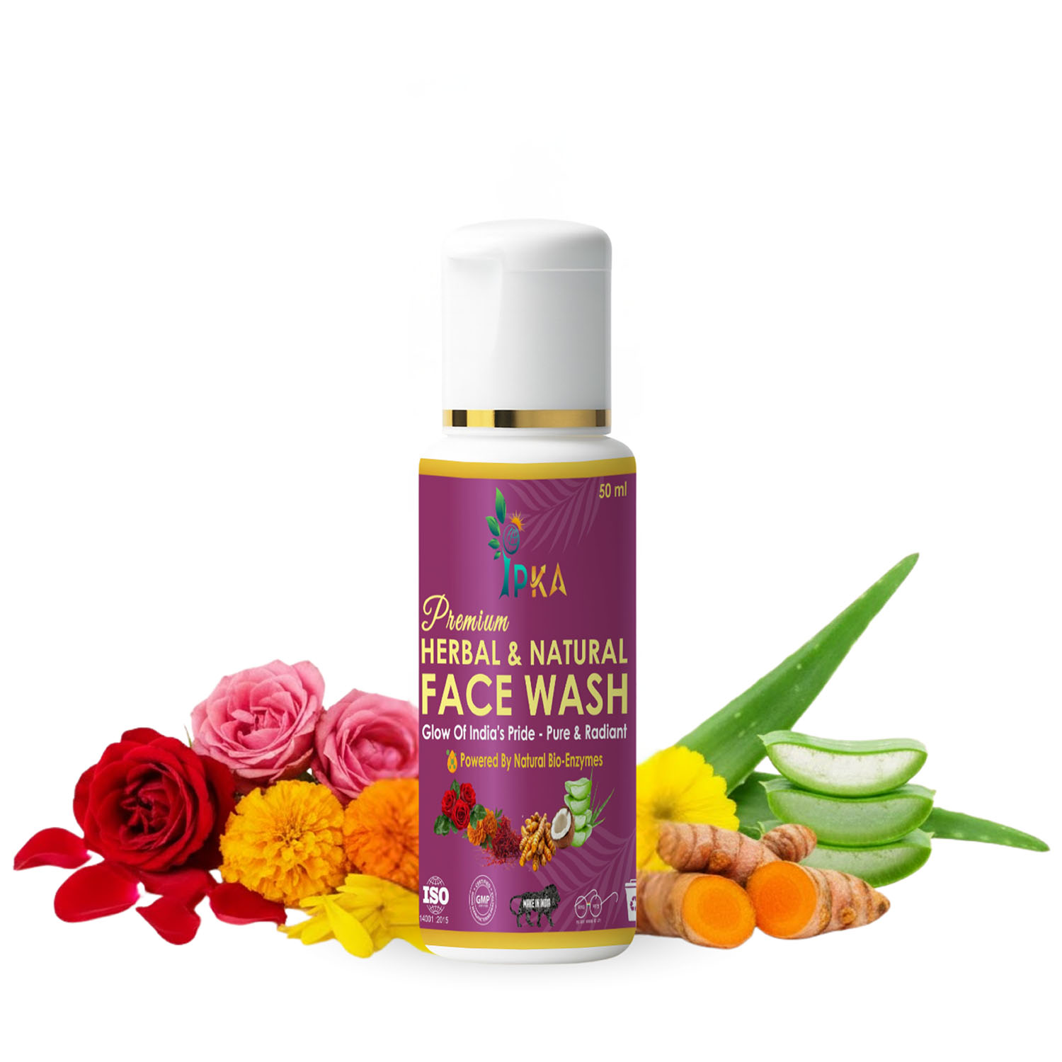 premium herbal and natural face wash