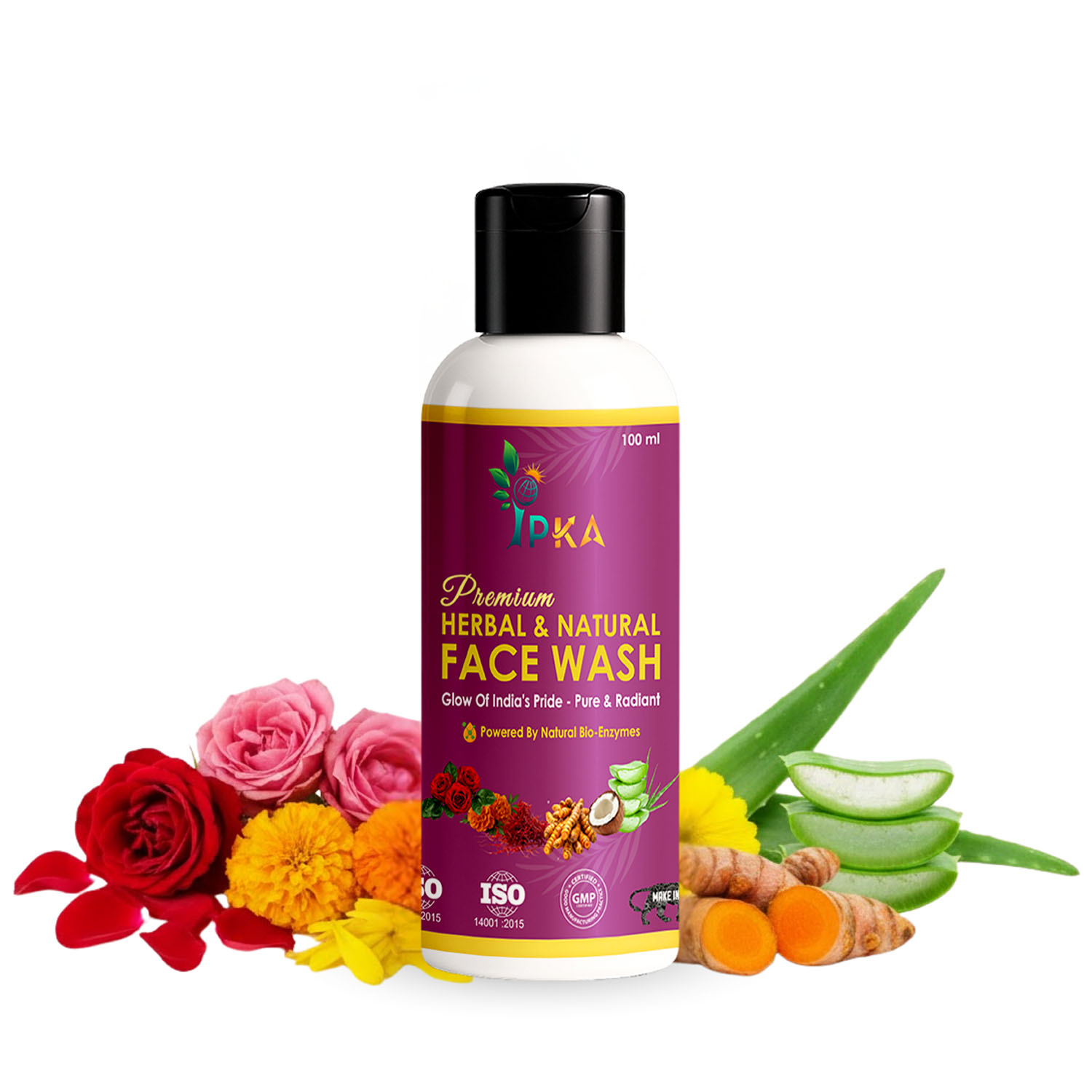 premium herbal and natural face wash